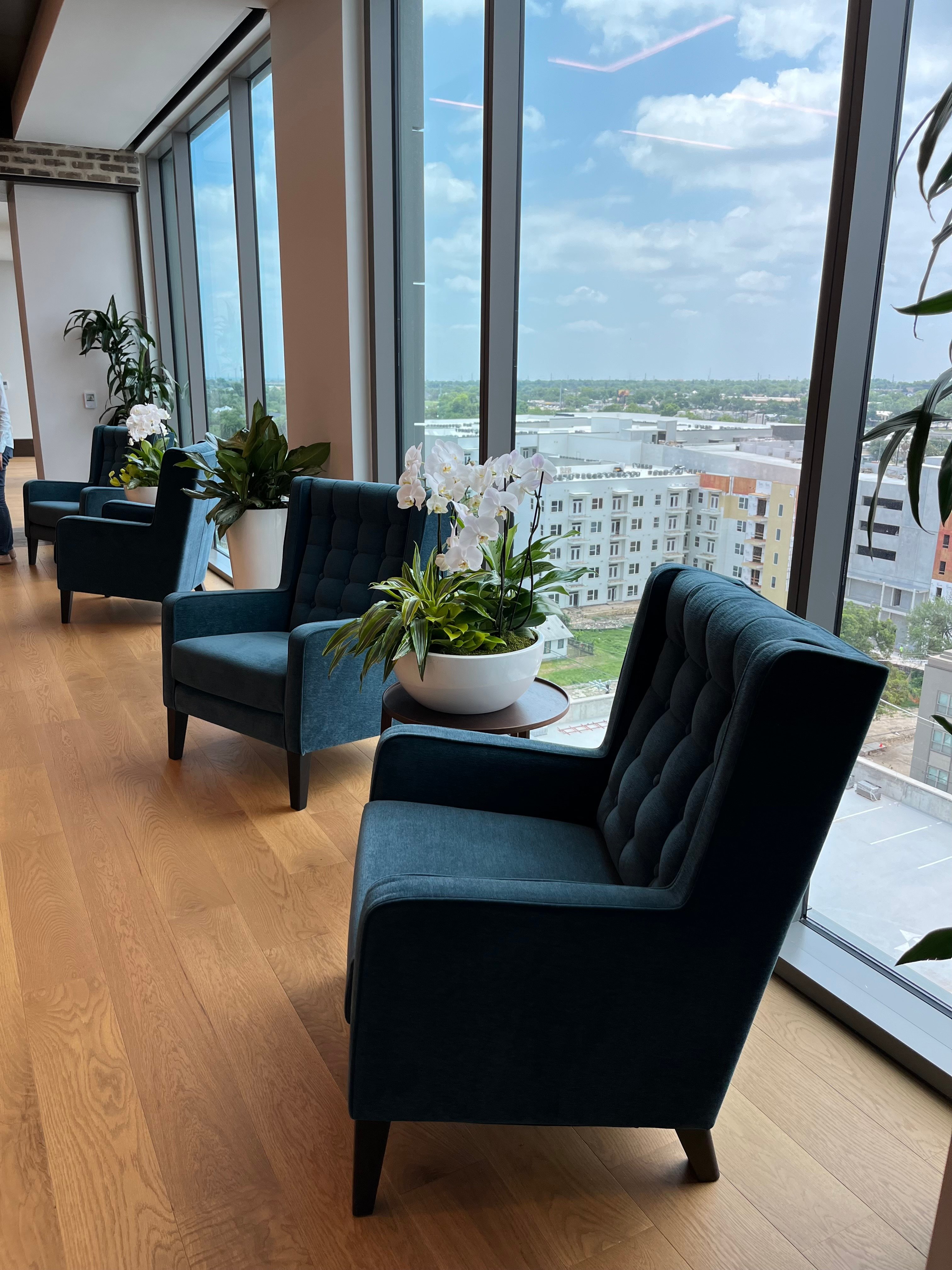 Jefferson Bank Executive hallway