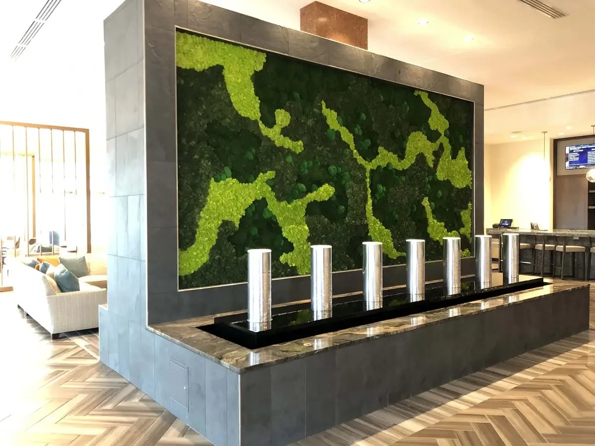 Moss Wall-Embassy Suites LandmarkNatura